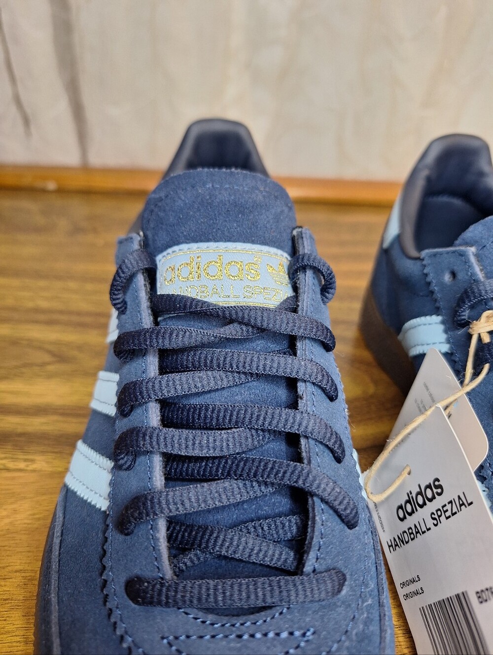 Adidas Handball Spezial Collegiate Navy Light Blue Women's 7 5.5 Youth  Mens 5.5 - Picture 4 of 11